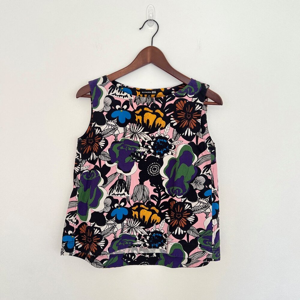 Marimekko X Uniqlo Floral Print Shirt - W Size XS